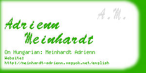 adrienn meinhardt business card